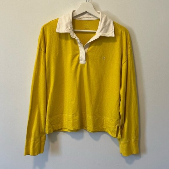 Everlane Yellow Rugby Shirt - Picture 1 of 10